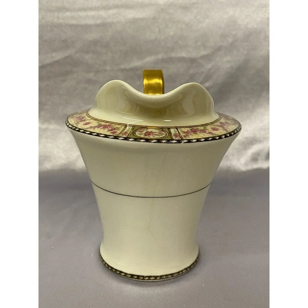 Theodore Haviland Limoges France Creamer Pink Rose 4